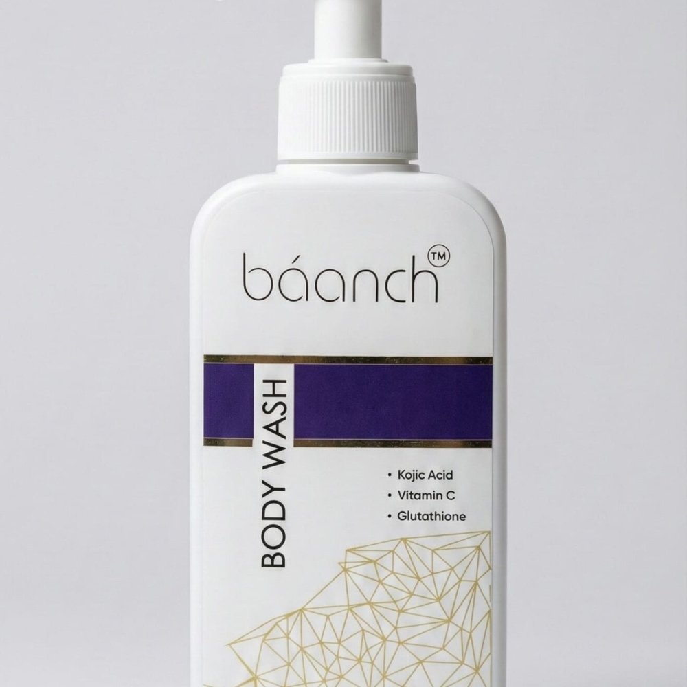 Baanch Body Wash | Vitamin C + Glutathione Best Brightening Cleanser-200 ml