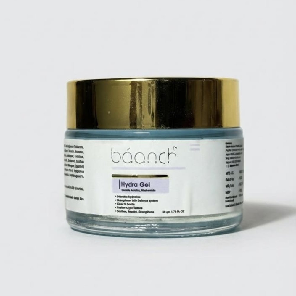 Baanch Hydra Gel Water Based Moisturizer for Fresh Hydration 50g