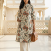 Elegant off white kurta set for women full look