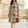 Multicolor floral kurta set detailed design