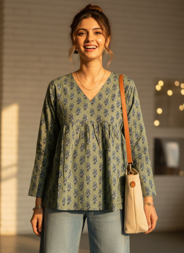 Stylish short kurti for Women | best Casual by Manya Couture