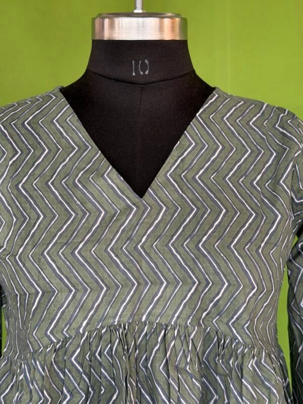 Leheriya short kurti for Women | Stylish Casual by Manya Couture